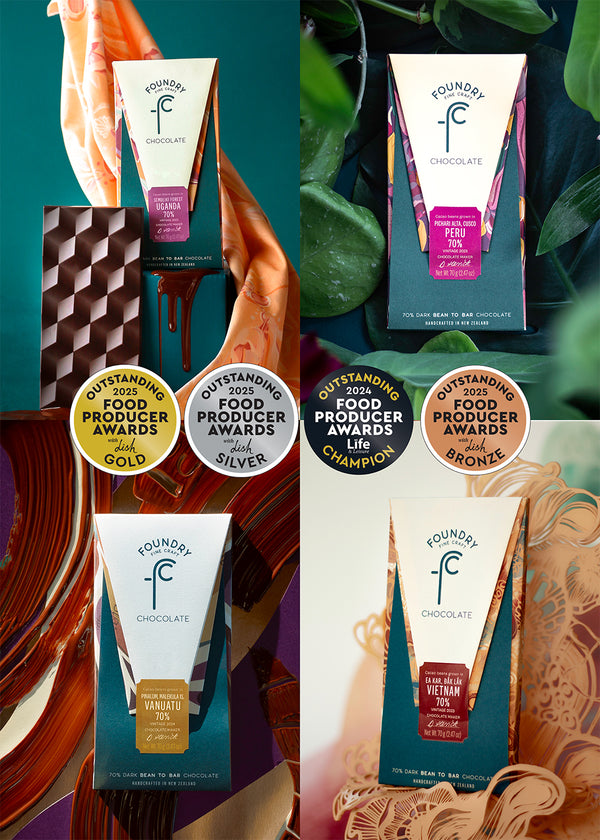 Four Origin Gift Pack - Outstanding Food Producer Awards - 2025 and 2024 medal selection