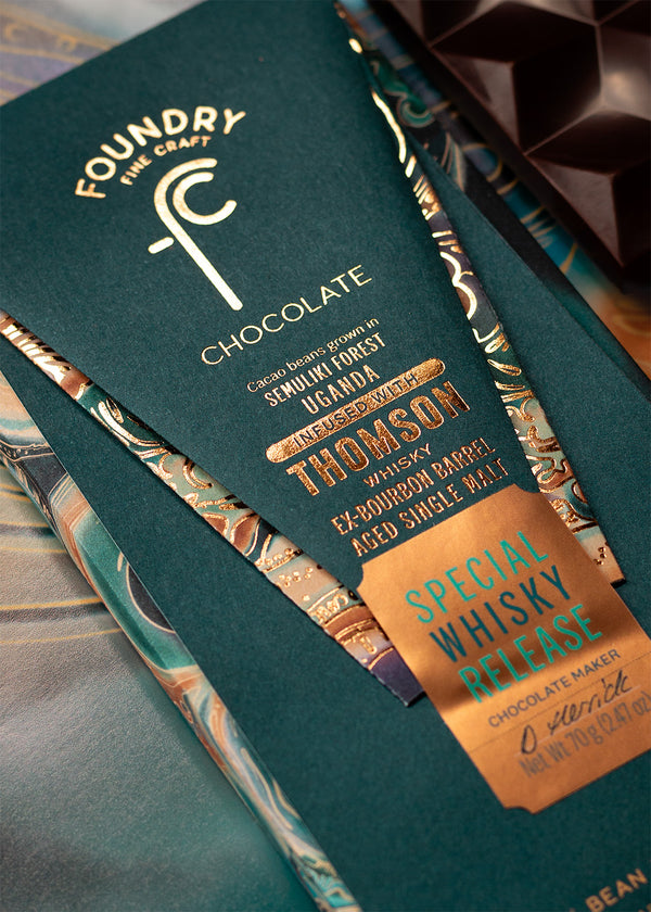 Foundry Uganda x Thomson Ex-Bourbon Barrel aged Single Malt Whisky 70%