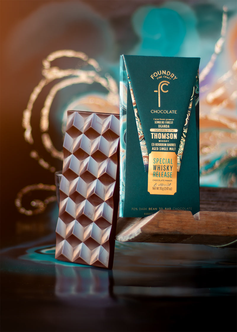 Foundry Uganda x Thomson Ex-Bourbon Barrel aged Single Malt Whisky 70%